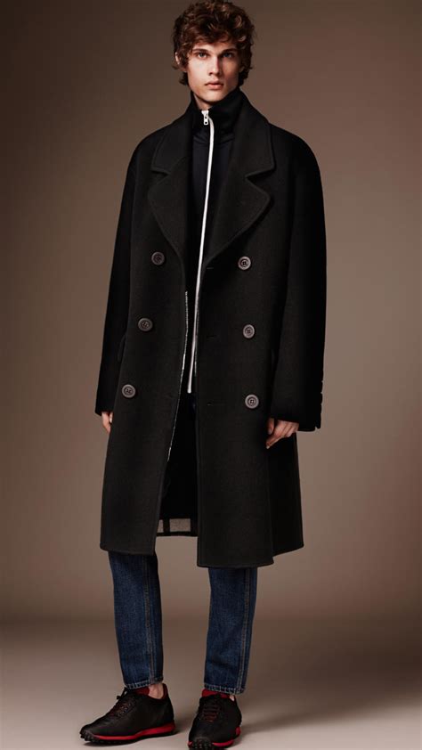 burberry cashmere wool|wool cashmere overcoat.